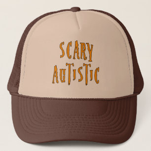 Beängstigende autistische Hüte Truckerkappe