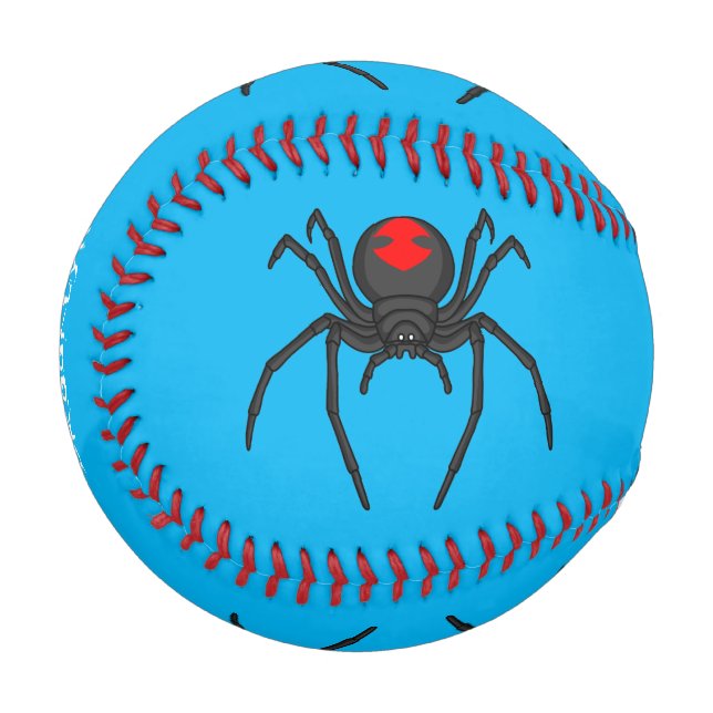 Beängstigende Cartoon-Abbildung Baseball (Vorderseite Links)