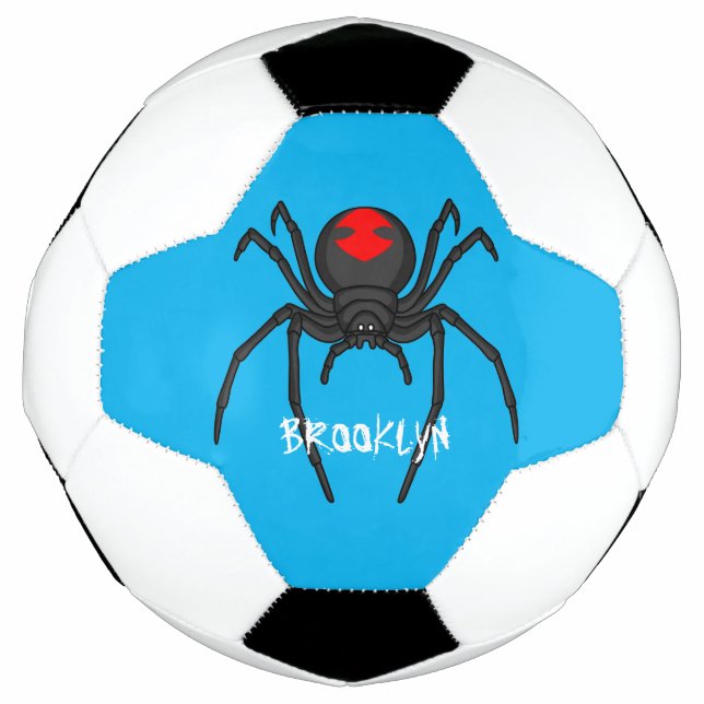 Beängstigende Cartoon-Abbildung Fußball (Vorderseite)