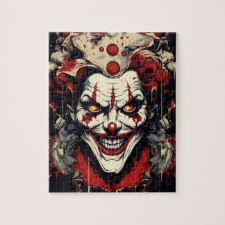 Beängstigende Clowzeit Puzzle
