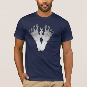 Beängstigende gerissene Monsterhand T-Shirt