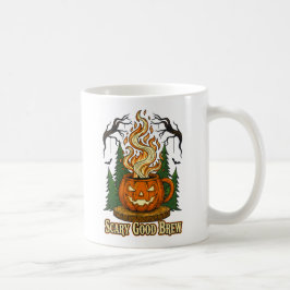 Beängstigende gute Brew Pumpkin-Kaffeehauskunst Kaffeetasse