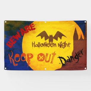 Beängstigende Halloween-Banner Banner