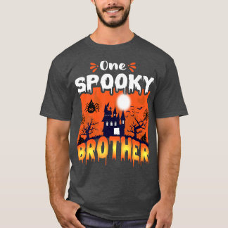 Beängstigende Halloween-Designerin Spuk Burg T-Shirt