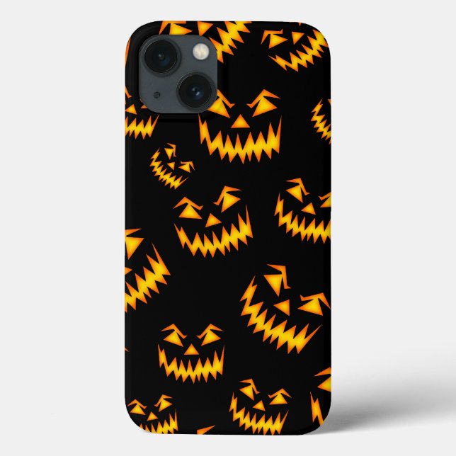 Beängstigende Halloween-Gesichter Case-Mate iPhone Hülle (Rückseite)
