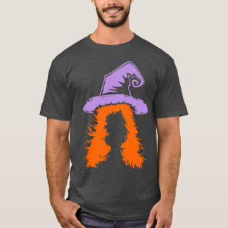 Beängstigende Halloween-Hexe T-Shirt