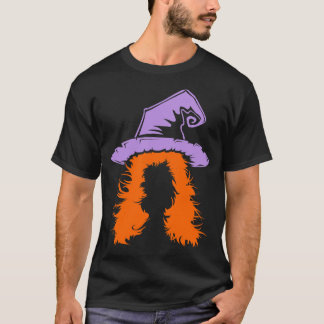 Beängstigende Halloween-Hexe T-Shirt