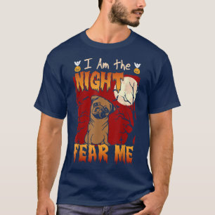 Beängstigende Halloween-Hunde-Mops-Liebhaber Fullm T-Shirt