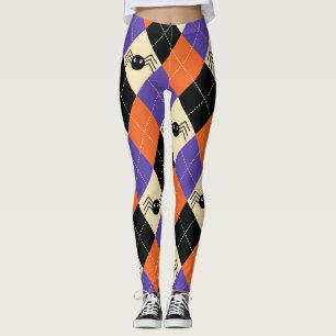 Beängstigende Halloween-Kostümspinne Leggings