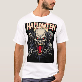 Beängstigende Halloween-Monster T-Shirt