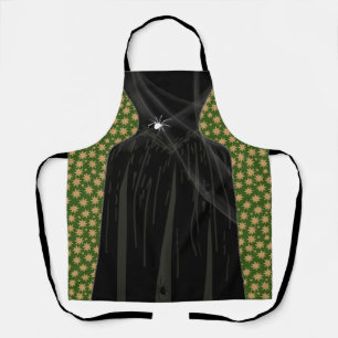 Beängstigende Hexenkloster Halloween-Kostüm Celest Schürze