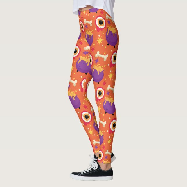 Beängstigende Knochen Leggings (Links)