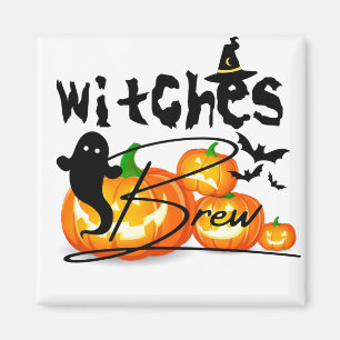 Beängstigende Kürbiskrötenkunst Spooky Fun Magnet