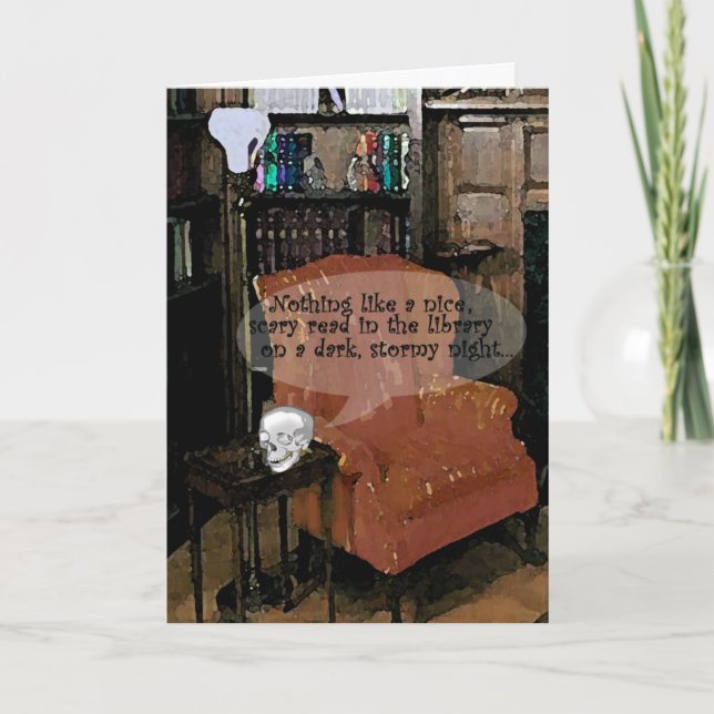 beängstigende Lesen Karte (Vorderseite)