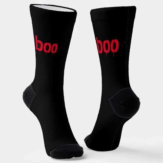 Beängstigende Maskenbildgebung Halloween Socken (Gewinkelt)