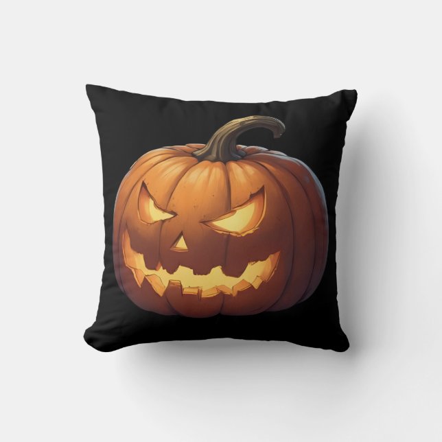 Beängstigende Pumpkneipe Kissen (Vorderseite)