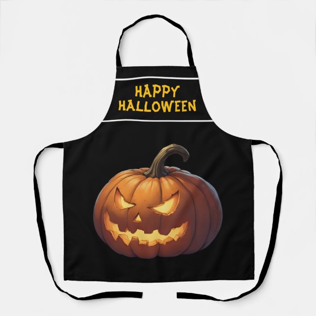 Beängstigende Pumpkneipe Schürze (Vorderseite)