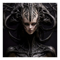 Beängstigende Reptilien-Alien