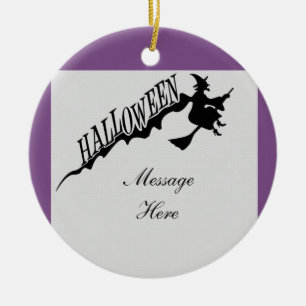 Beängstigende Rotzunge Halloween Thunder_Cove Keramik Ornament