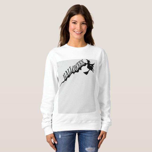 Beängstigende Rotzunge Halloween Thunder_Cove Sweatshirt (Vorne ganz)