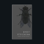 Beängstigende Science Fiction Schriftsteller Black Visitenkarte<br><div class="desc">Digitale Darstellung einer schwarzen Hausfliege. Eine coole und unvergessliche Visitenkarte - ideal für Musiker,  Künstler,  Schriftsteller,  Dichter oder Fotograf,  die sich auf dunkle,  Thriller-basierte Genres spezialisiert haben.</div>