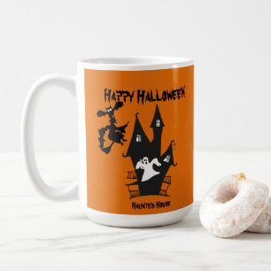 Beängstigende Spuk House Halloween-Tasse Kaffeetasse