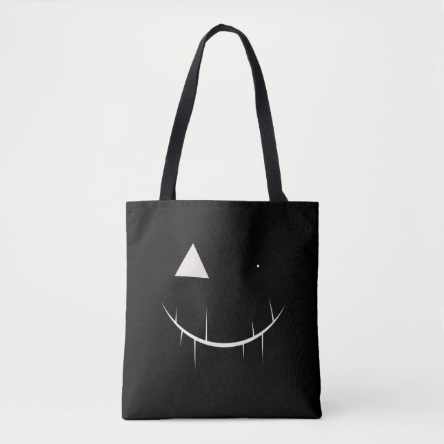 Beängstigende Tote-Tasche (schwarz) (Vorderseite)