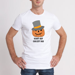 Beängstigender aber Coolster Vater Funny Halloween T-Shirt