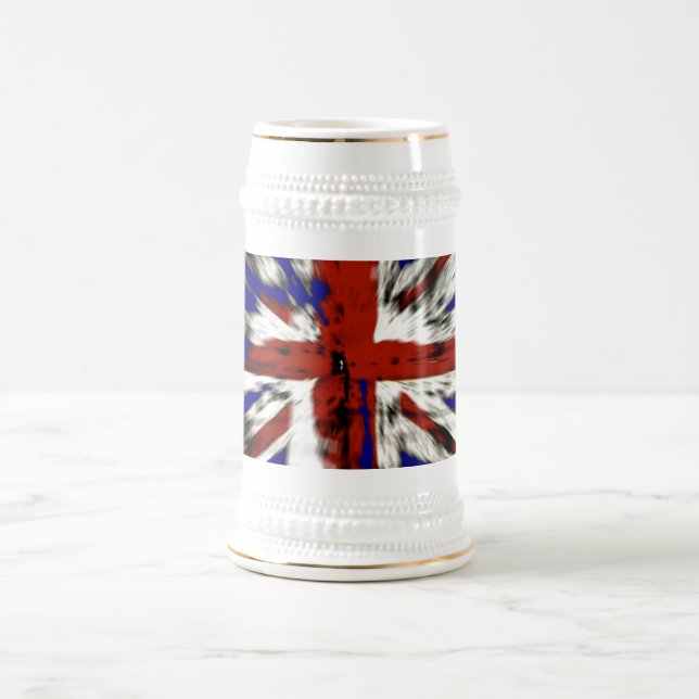 Beängstigender Briten Jack Bierglas (Mittel)