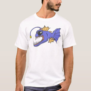 Beängstigender Cartoon Lanternfish T-Shirt