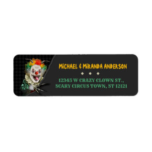 Beängstigender Clown-erwachsenes Creepy