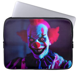 beängstigender Clown Laptopschutzhülle