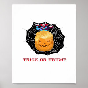 Beängstigender Clown oder Halloween Poster