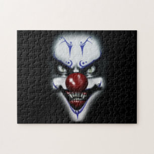 Beängstigender Clown Puzzle