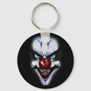 Beängstigender Clown Schlüsselanhänger