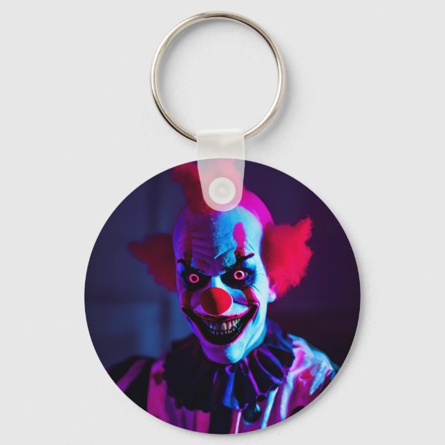 beängstigender Clown Schlüsselanhänger (Vorderseite)