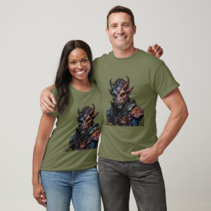Beängstigender DämonenHalloween-T - Shirt - grusel