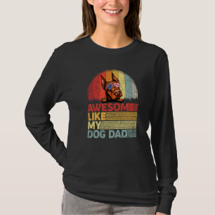 Beängstigender Doberman Phantastisch wie mein Hund T-Shirt