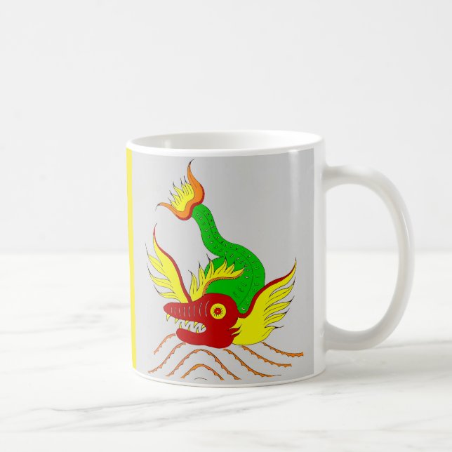beängstigender Drache Tasse (Rechts)