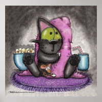 Beängstigender Film - Katze und Maus