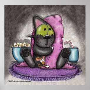 Beängstigender Film - Katze und Maus Poster