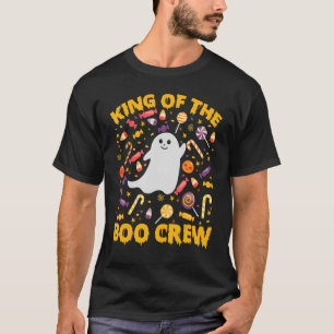 Beängstigender Geisterkönig des Halloween-Kostüms T-Shirt