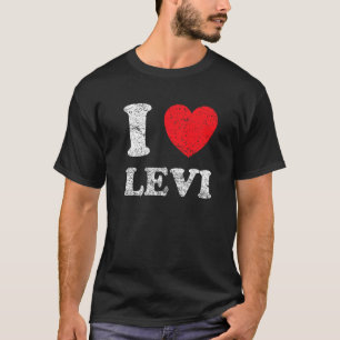 Beängstigender Grunge Worout Style I Liebe Levi T-Shirt