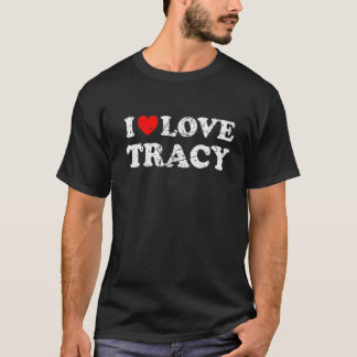 Beängstigender Grunge Worout Style I Liebe Tracy T-Shirt
