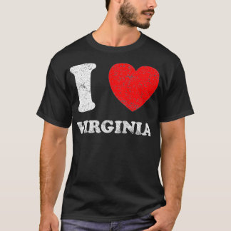 Beängstigender Grunge Worout Style I Liebe Virgini T-Shirt