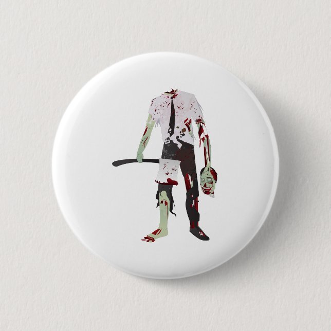beängstigender Halbwunder Button (Vorderseite)