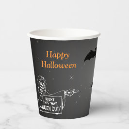 Beängstigender Halloween-Cup Pappbecher