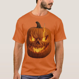 Beängstigender Halloween Pumpkin von Focuslon T-Shirt