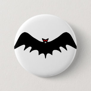 Beängstigender Halloween-Schläger Button
