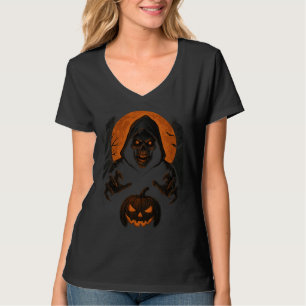 Beängstigender Halloween-Zauberer - grauenhafter S T-Shirt